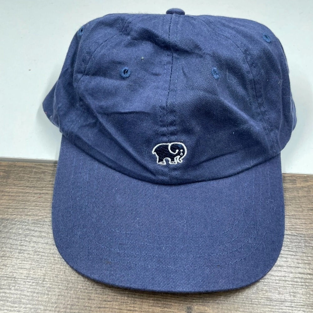 Ivory Ella Women's Slideback Hat Blue Adjustable Embroidered Logo